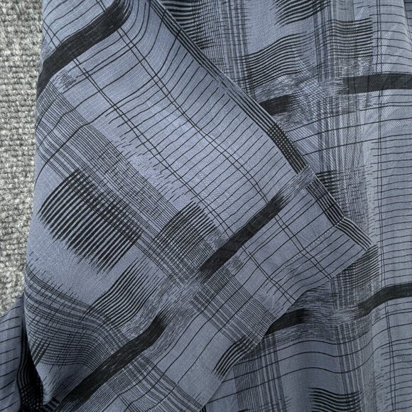 Tommy Bahama Button Up Shirt Short Sleeve Silk Hawaii Tropical Purple Geometric - Picture 12 of 13